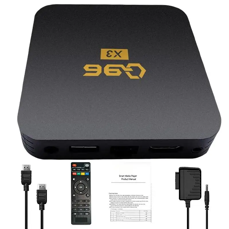 Home Theater Q96 X3 Smart TV Box Smart TV Box 13 Allwinner H313 Quad