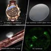 OLEVS Original Luxury Brand Men's Watches High Quality Waterproof Quartz Watch for Men Fashion Leather Strap Man Wristwatch 2