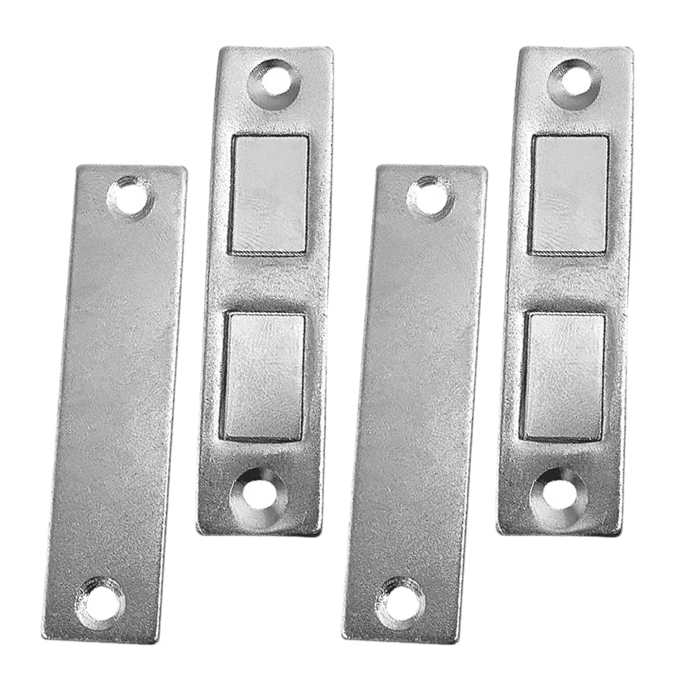 2 Pairs Invisible Door Magnet Magnets Magnetic Catch Catches Cabinet Latches Wardrobe