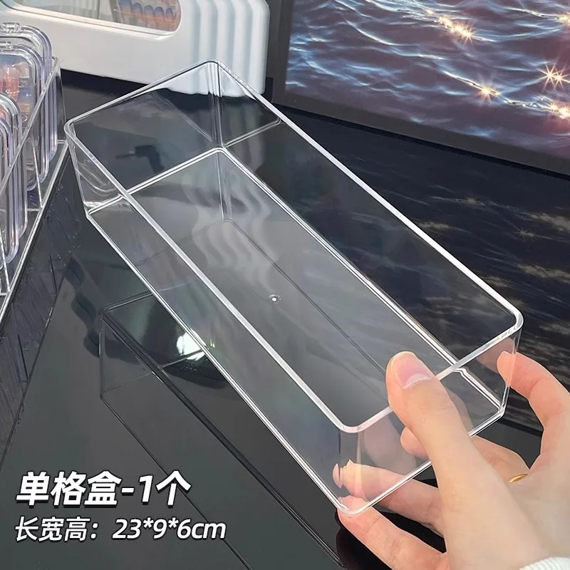 Transparent Handmade Nail Art Stickers Display Storage Box Jewelry Accessories Dustproof Storage Box
