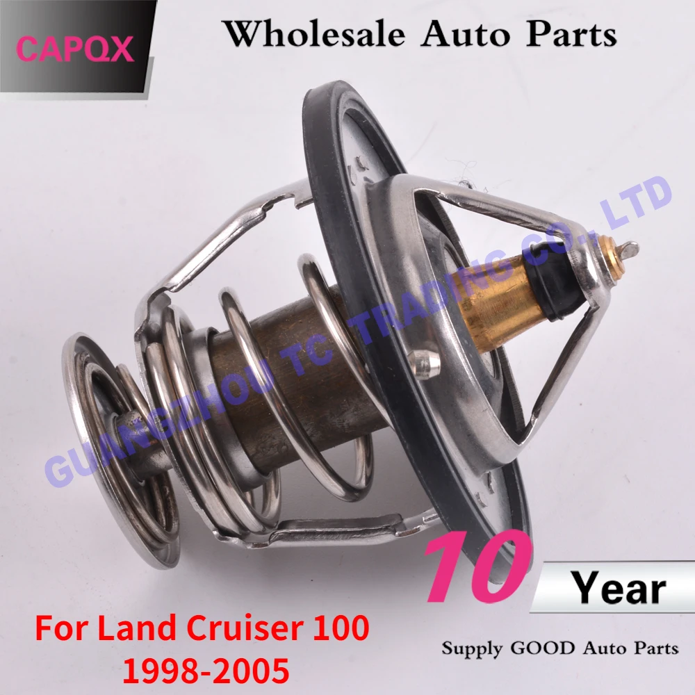 Capqx High Quality Coolant Thermostat 9091603117 For Land Cruiser 100 1998 1999 2000 2001 2002