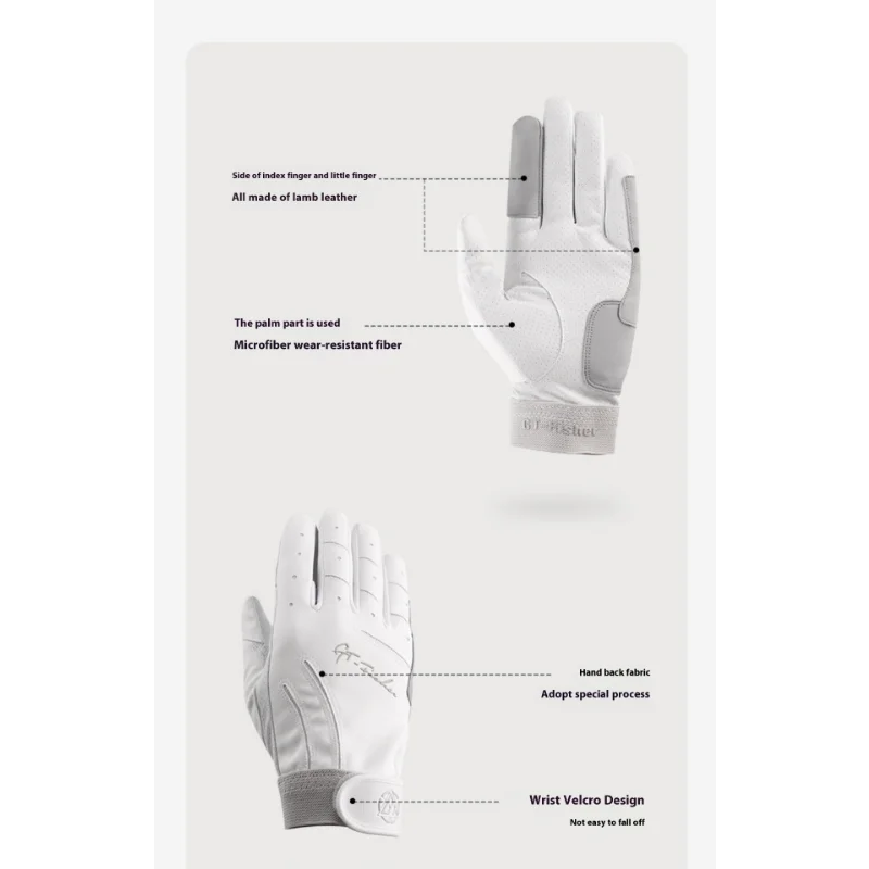 ECOODA GT-FISHER Luya Sea Fishing Special Anti-slip Wear-resistant Breathable Sunscreen Full Finger Gloves
