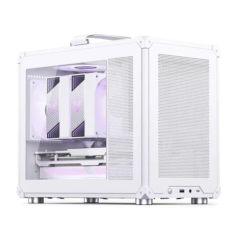 PC Case Jonsbo C6 Max ITX M-ATX Side transparent ATX Power Supply pc case pc chassis computer chassis frame mini itx desktop case