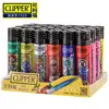 Clipper Lighter Windproof Jet Pink Flame Lighter Butane Gas Lighter Electronic Lighter 2024 New Style Lighter Smoking Gadgets 5