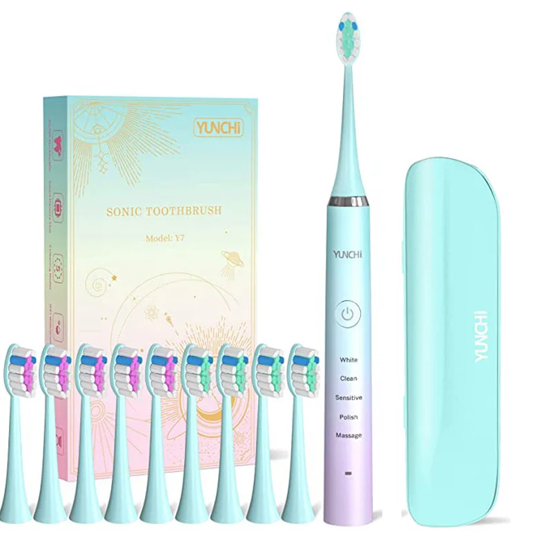 Ipx7 Waterproof Sonic Electric Toothbrush Ultra Electric Toothbrush Ultrasonic Aliexpress