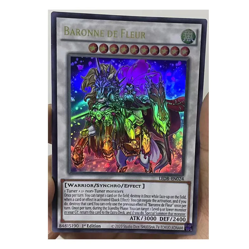 Yu Gi Oh Baronne De Fleur Giocattoli Fai Da Te Inglesi Hobby Hobby Collezionismo Collezione Di Giochi Carte Anime