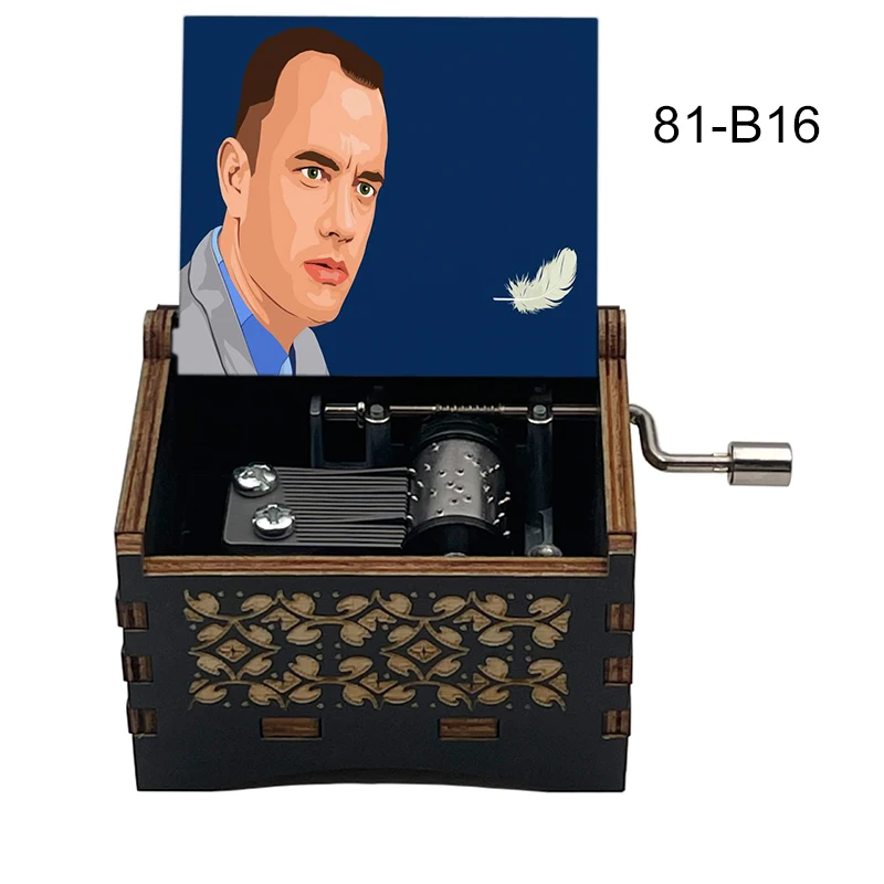 Forrest Gump Music Box Carousel Gift For Christmas Movie Fans Home Decor