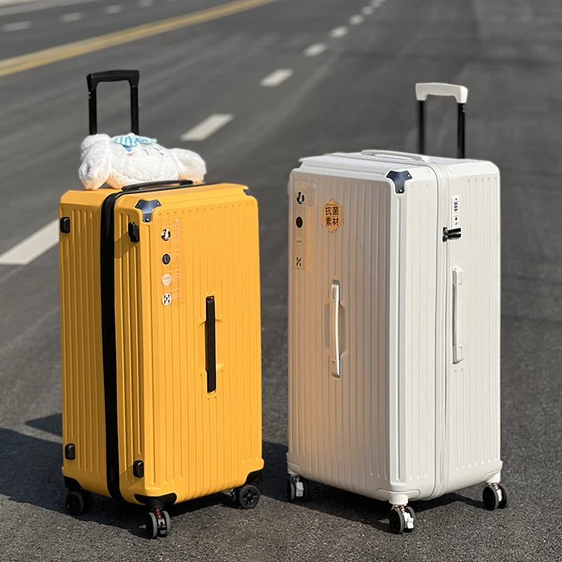 UnisexRollingLuggageCabinHolidaySuitcaseSetCouplesTravelAnti
