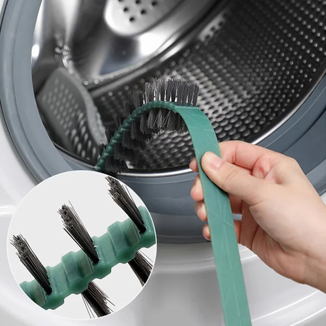 Brosse de nettoyage en profondeur pour Machine à laver, manche Extra-long et poils éponge, parfaite pour éliminer la saleté et le Grime 3