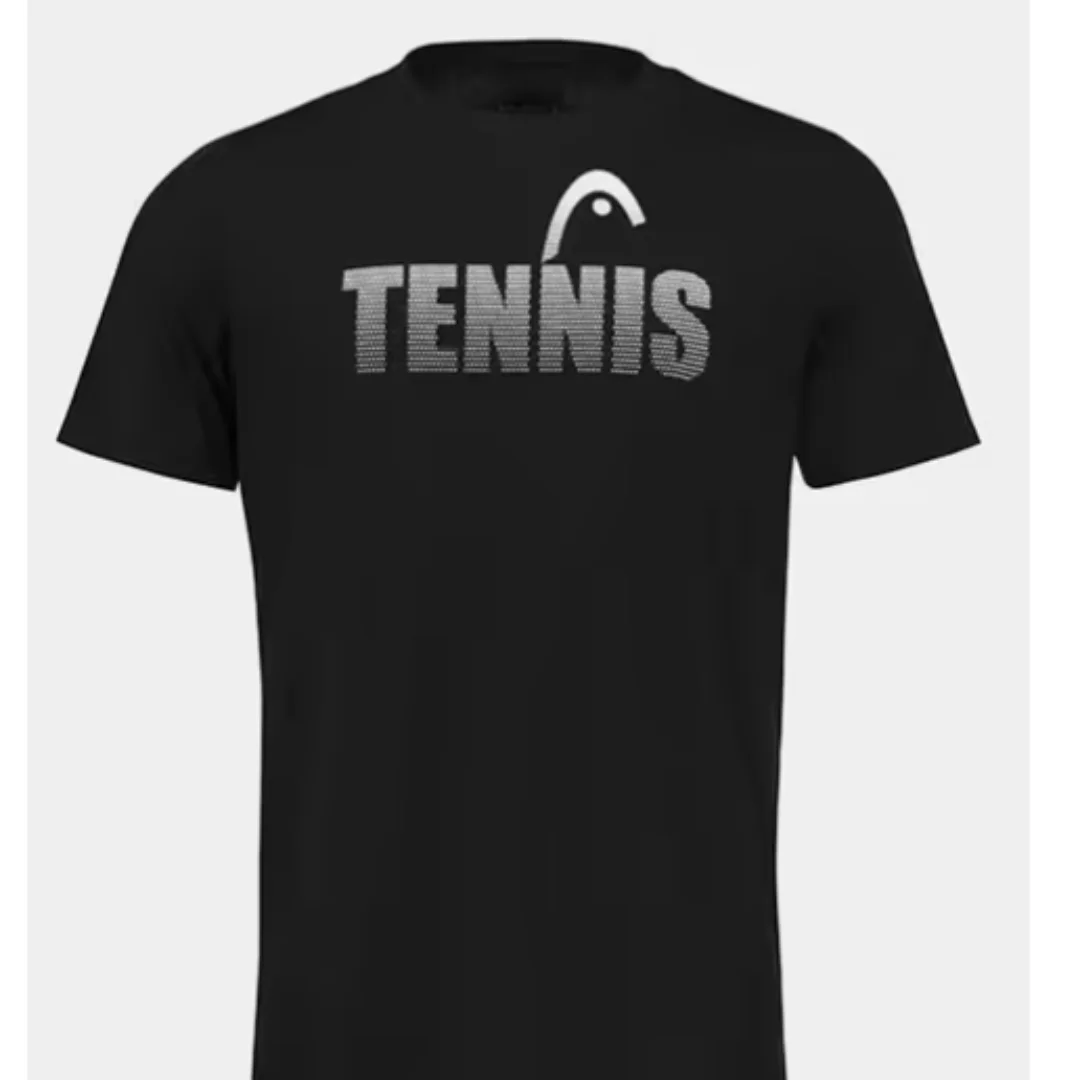 Men's O-Neck Short-Sleeved T-Shirt Head Tennis Shirt Table Tennis Badminton T-Shirt Tracksuit Breathable and Light Casual Tshirt 2