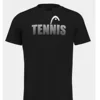 Men's O-Neck Short-Sleeved T-Shirt Head Tennis Shirt Table Tennis Badminton T-Shirt Tracksuit Breathable and Light Casual Tshirt 2