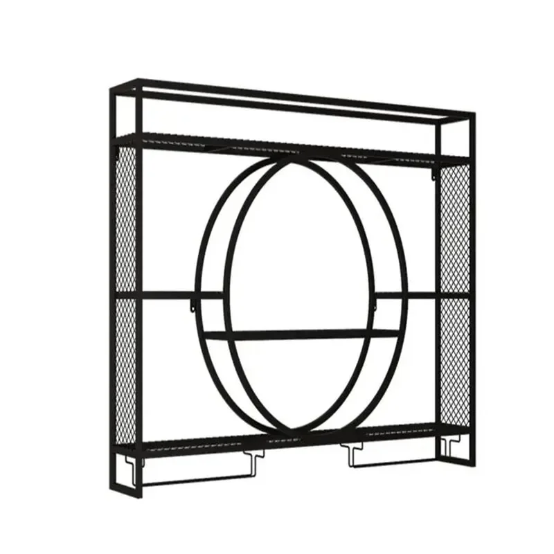 Wine Rack Coffee Bar Cabinet Shelf Bar Cabinet Designer Bottle Storage Display Bathroom Spice Rack Kitchen Organizer Bar Para Hogar Home Furniture
