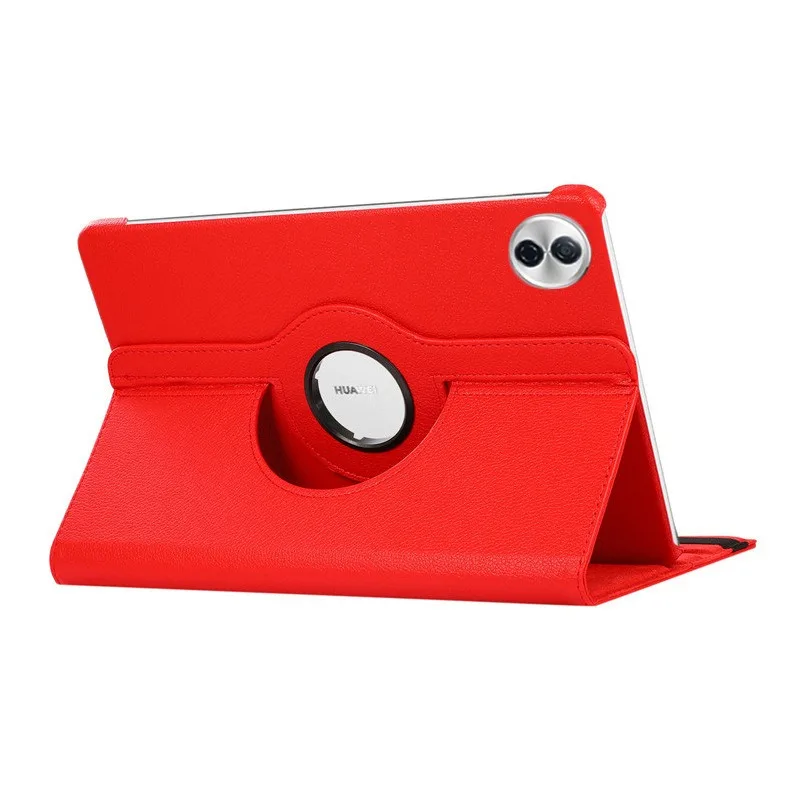 Premium Rotating Smart Flip Stand Leather Cover