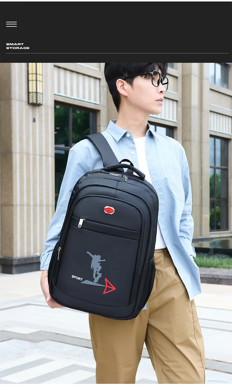 Multi Schichten Verdicken Rucksack männer Große Kapazität Casual Reise Weibliche High School Junior High School Student Schule Tasche – Detail 22