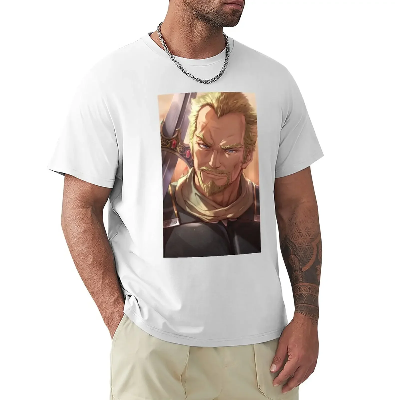 

Askeladd Poster T-Shirt customizeds boys animal print anime clothes t shirts for men cotton