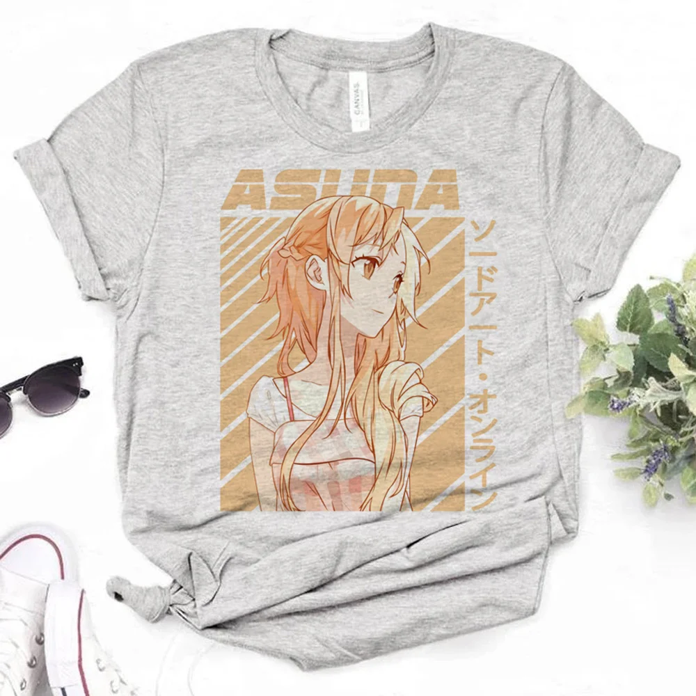 

Женская футболка с рисунком из аниме «Sword Art Online»