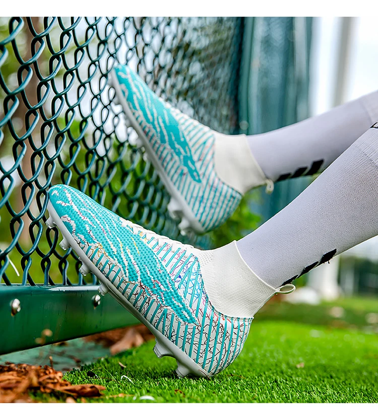 Fußball Schuhe Stollen Männer Breathabl Erwachsene Hot-selg Hohe-qualität Ultraleicht Fußball Stiefel_voghion.com