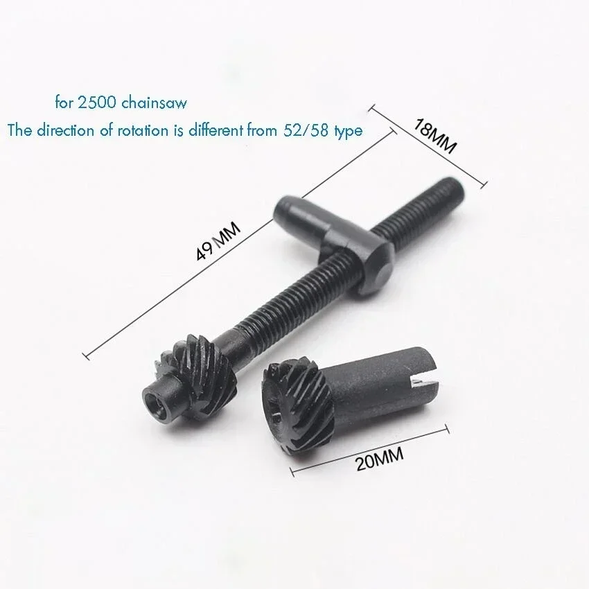 Kettenversteller-Schraubenspanner Für Kettensäge – Metall Ersatzteil Zur Kettenspannung, Länge 5,7 Cm