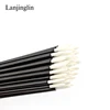 HOT 50Pcs Disposable Eyeliner Make Up Brush Eye Shadow Eyeliner Wand Cosmetic Brush Eyelash Extension Women Beauty Makeup Tool 6