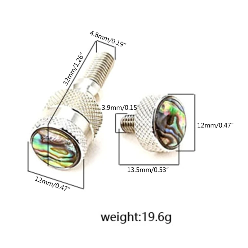 Saxophone Neck Receiver Tightening Attach Screw Replacement Part Sax Neck Tightening Screw Attachment for N0HA Sax Instrument