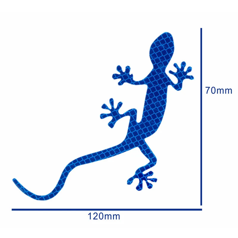 Reflective Gecko Safety Stickers 6