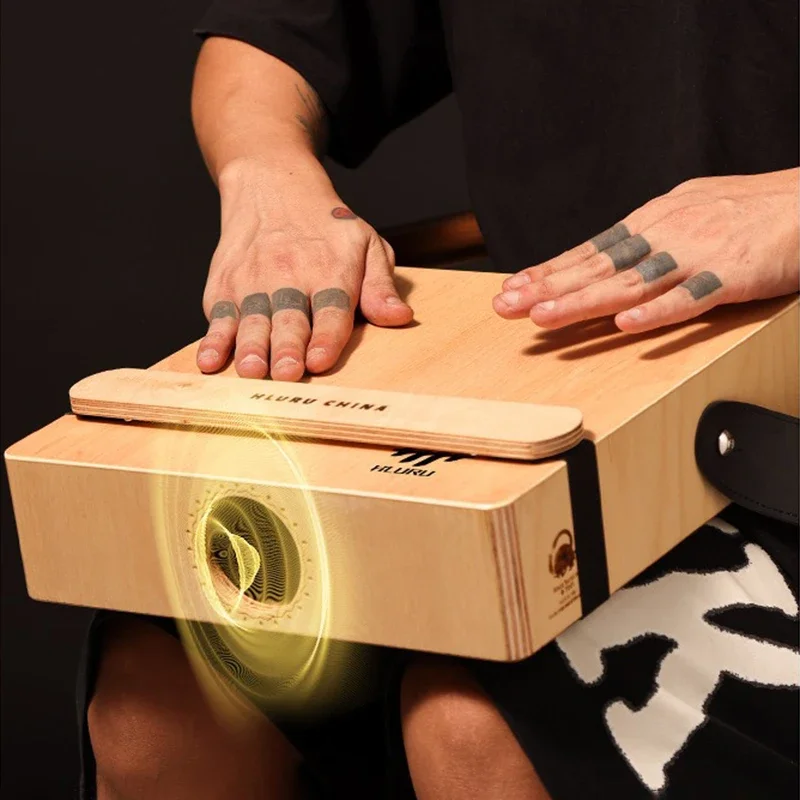 Portable Cajon Box Drum Professional Travel Drums Beginner Multifunctional Tambourine Rare Musical Instrument Drums Percussion