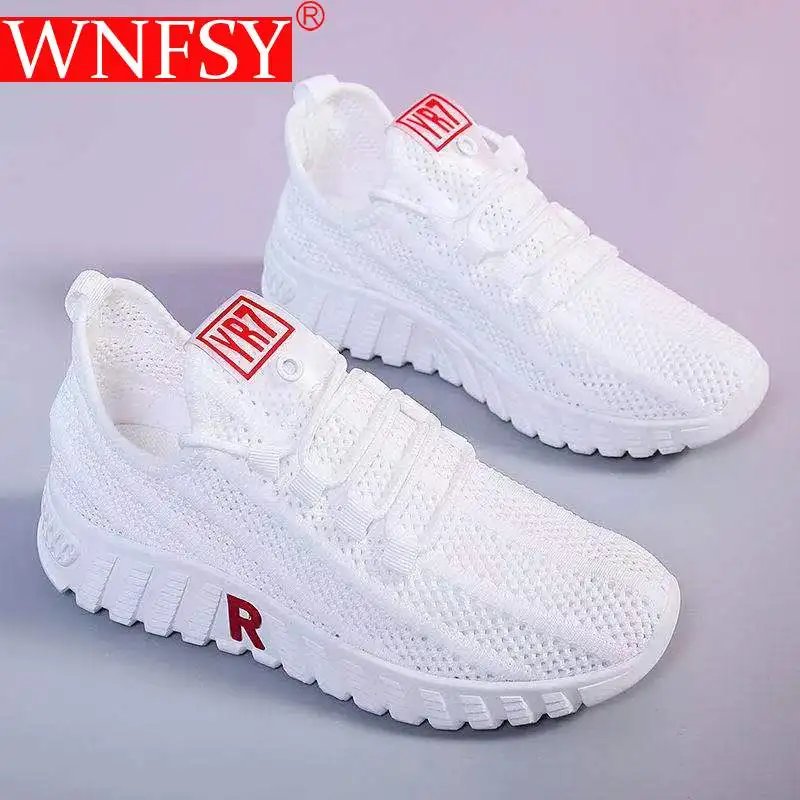 

Wnfsy Women's Casual Sneakers Femme Outdoor Running Shoes Walking Shoes High Quality Breathable Cozy Women Zapatillas De Mujer
