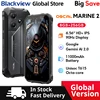 Blackview MARINE 2 Rugged Smartphone 6.56-inch HD+ IPS 90Hz Display 11000mAh 8GB 256GB Android 15 NFC 16MP Camera Cellphone