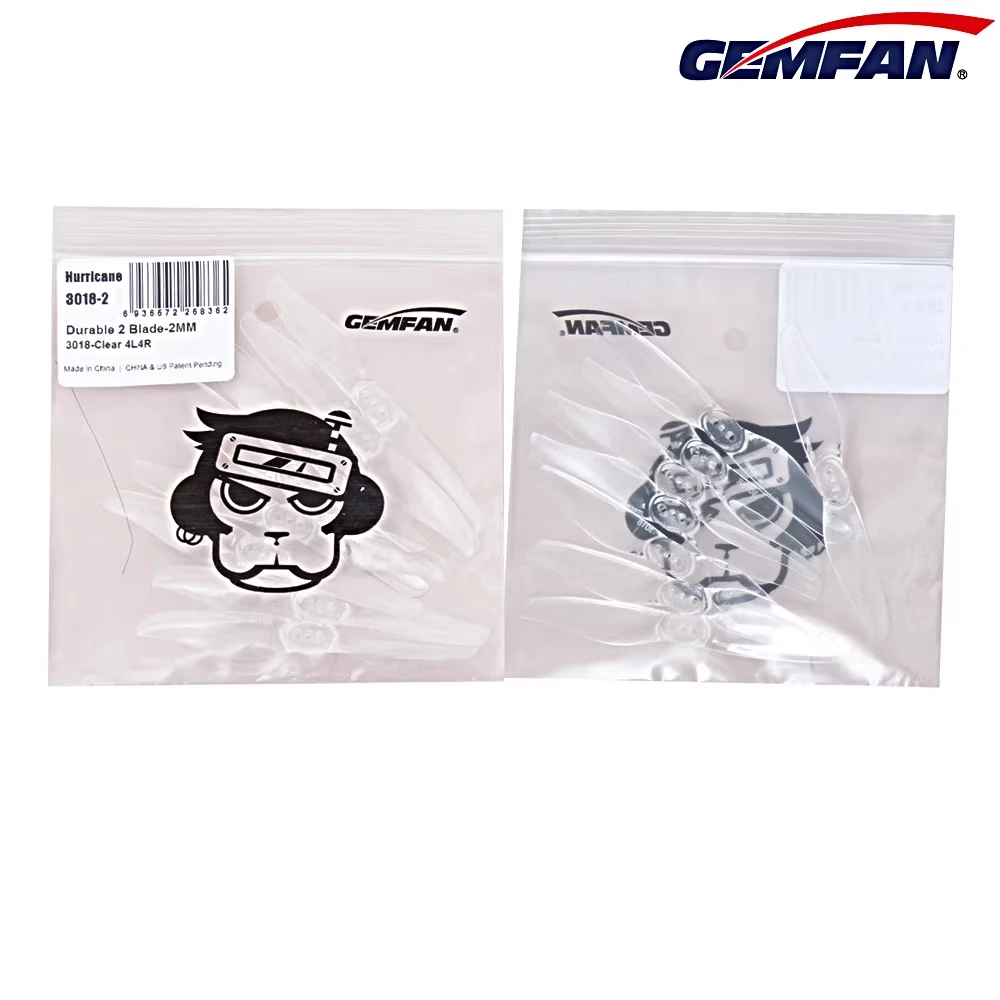 4 Paar/8 Stück Gemfan Hurricane 3018 3x1,8 3 Zoll RC Propeller Drohne Quadcopter FPV Racing DIY Zubehör Ersatzteile – Detail 5