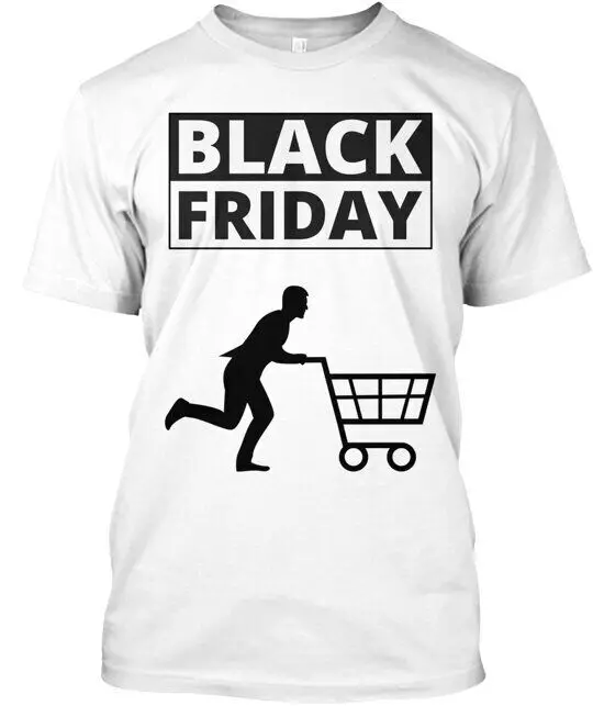 Maglietta Shopping Black Friday Maniche Lunghe O Corte
