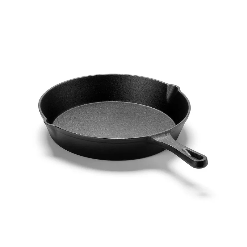 

Griddle Coking Food Natural Ingredients Pan Breakfast Egg Frying Pan Breakfast Cookware Seasoned Cast Steak Pot Trumpet