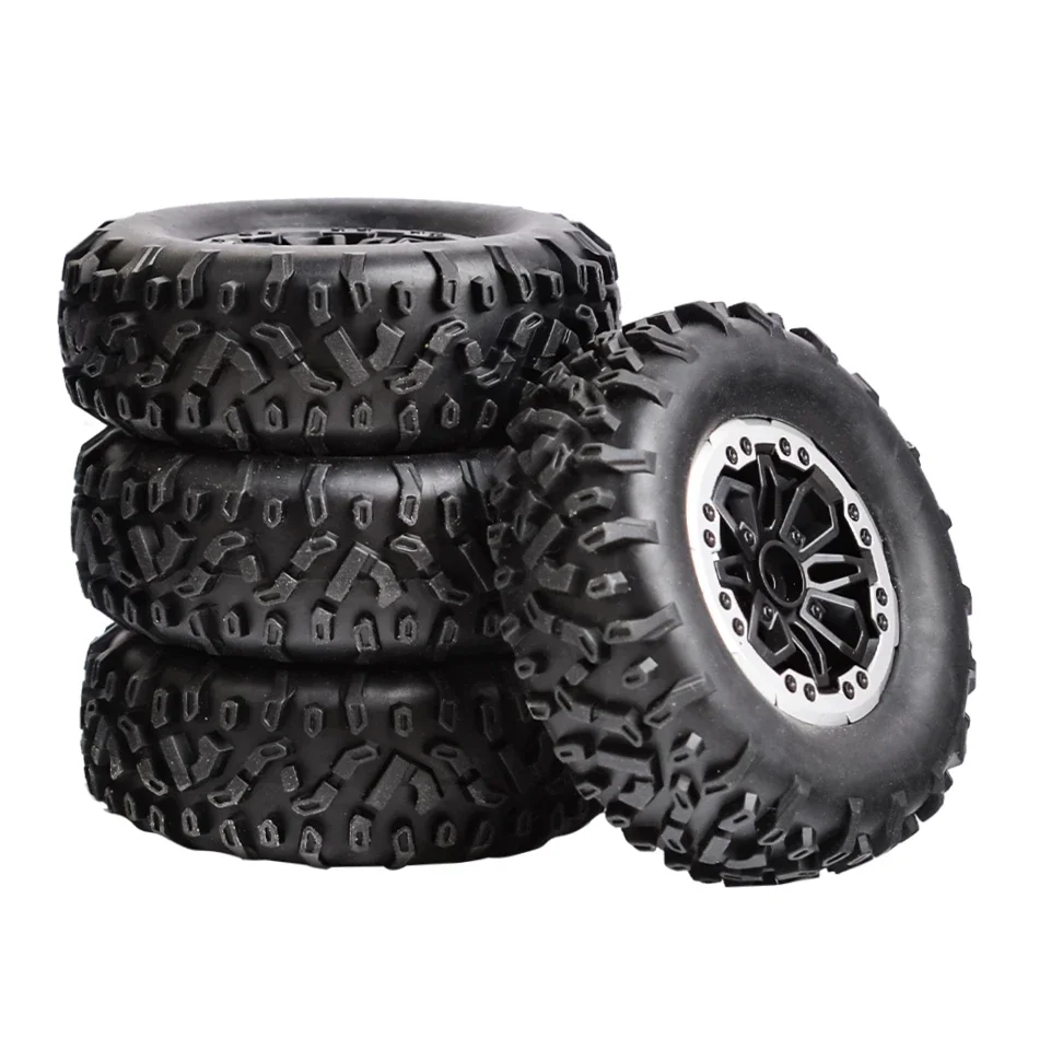 4 stücke 64mm Weichen Reifen Rad für MN D90 MN98 MN99S WPL C14 C24 C34 B14 B24 LDRC P06 LD1297 LD1299 RC Auto Upgrade Teile Zubehör