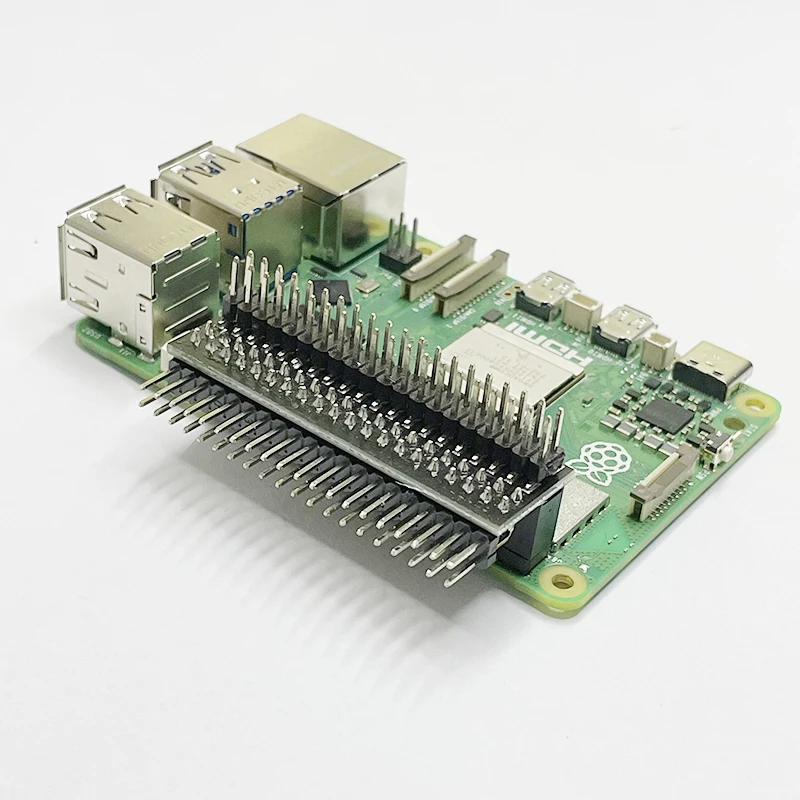 라즈베리 파이 직각 엣지 GPIO 커넥터 GPIO 헤더 확장기 (파이 5, 4B, 3B+, 3B, 제로 2, W, 오렌지 파이, 바나나 파이용)