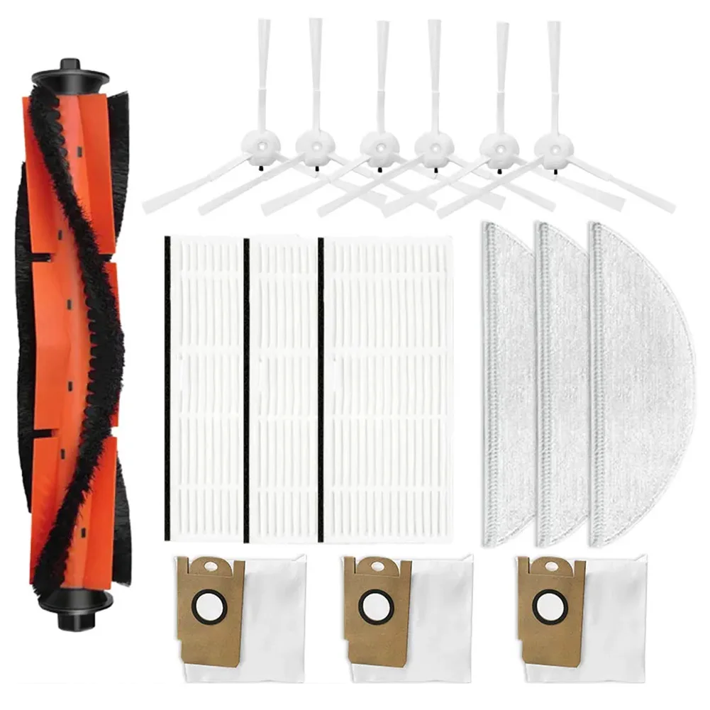 

Keep your Vacuum Cleaner Running Smoothly with Dust Bags Main Brush Filter for Lydsto S1 Robot Vacuum Cleaner Parts