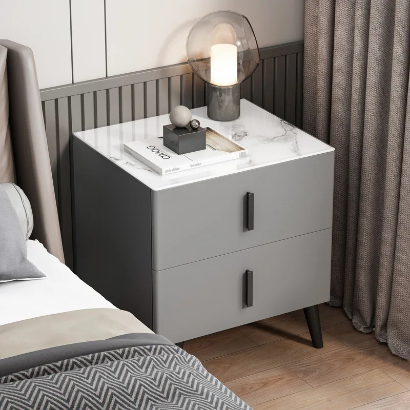 Bedside Table Modern Minimalist Light Luxury Simple Storage