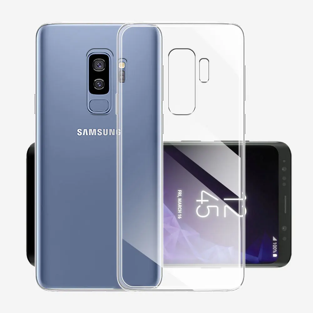 Чехол для Samsung Galaxy S9, силиконовый мягкий прозрачный чехол для телефона Samsung S9 Plus, чехол для SamsungS9 S 9 Plus, чехол