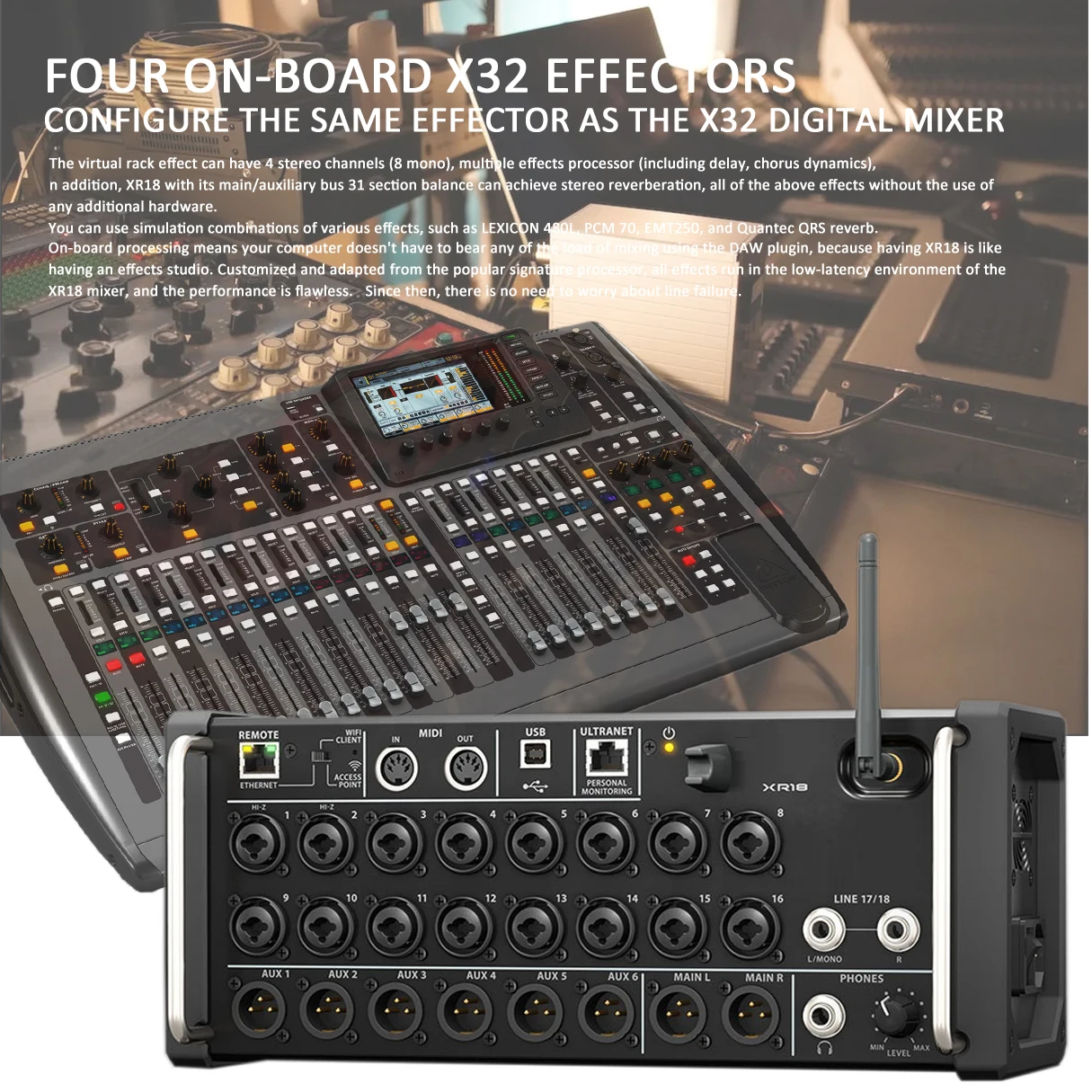 Separazione carrello Prevenzione behringer mixer multitrack recording collisione difficile da