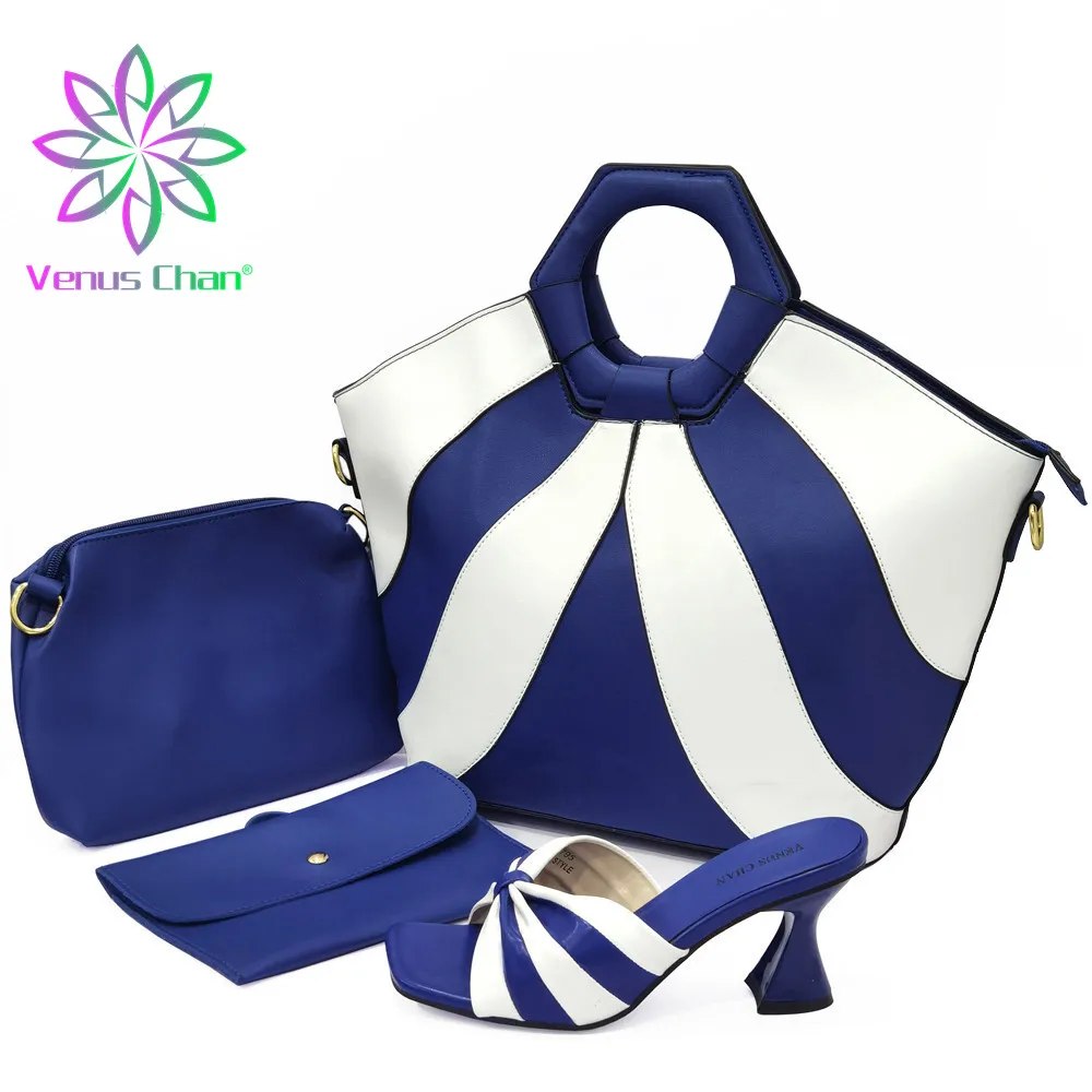 Fashion style shoes matching bag banquet shoes bags Nigeria ladies