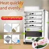 Commercial Steamer Steamed Rice Roll Machine 5000W Large Power Electric Steam Furnace Stainless Steel Steamed Rice Roll Stove 1
