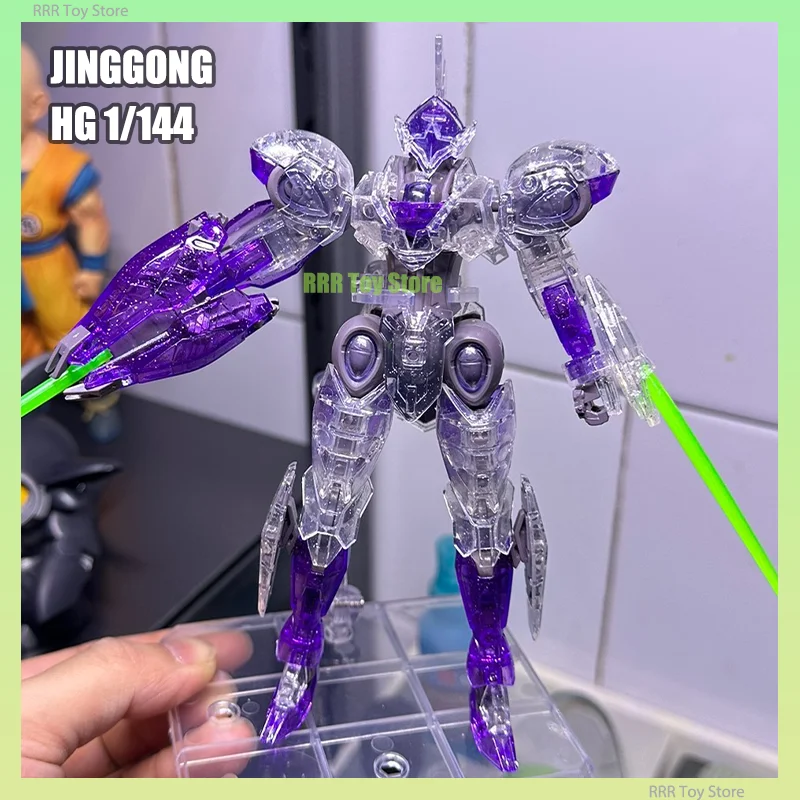 Модель JINGGONG HG 1/144 в сборе, набор Michaelis, фигурки роботов прозрачного цвета, пластиковый режим, хобби, искусственные подарки