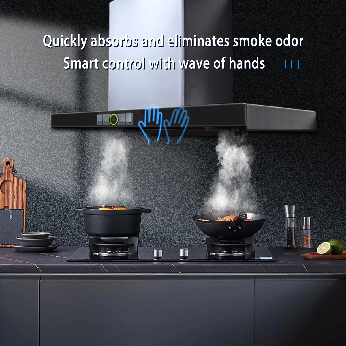 900mm standard range hood kitchen smart range hoods high quality low price mini kitchen hoods