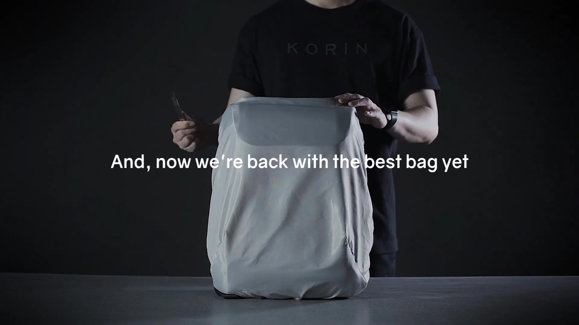 Korin ClickPack X +Gift Box Men Backpack Anti-theft
