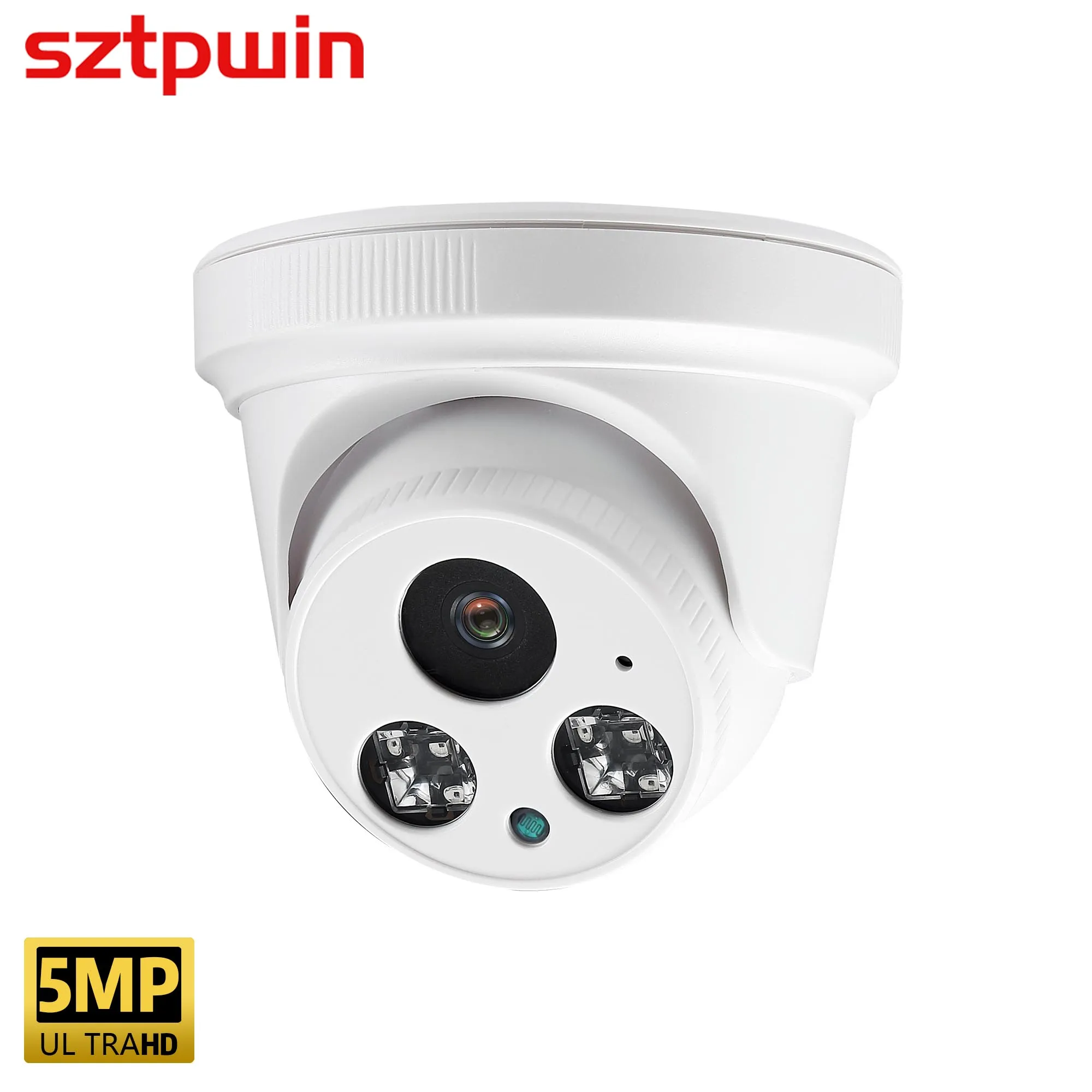 5MP 3MP Dome POE IP Camera H.265 1080P CCTV ONVIF Face Detection for NVR System Indoor Home Security Surveillance