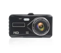 Car Tachograph HD Front and Rear Dual Recording 4 Inch Touch Screen Photography 1080P Driving Monitors Reversing Image 1