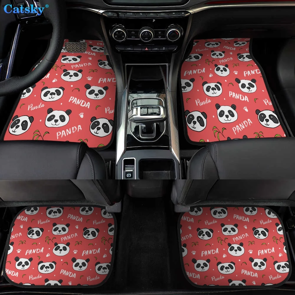 

Panda, animal panda Car Floor Mats Hippie Car Mat Car Accessories Gift Stoner Gift Retro Car Accessories Interior Car Decor