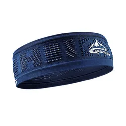 1pc Headband Sweatband Anti-Slip Sports Headband Stay Sweat-Free Outdoor Sport Hat Girth 40-60cm 48g Breathable Quick Drying