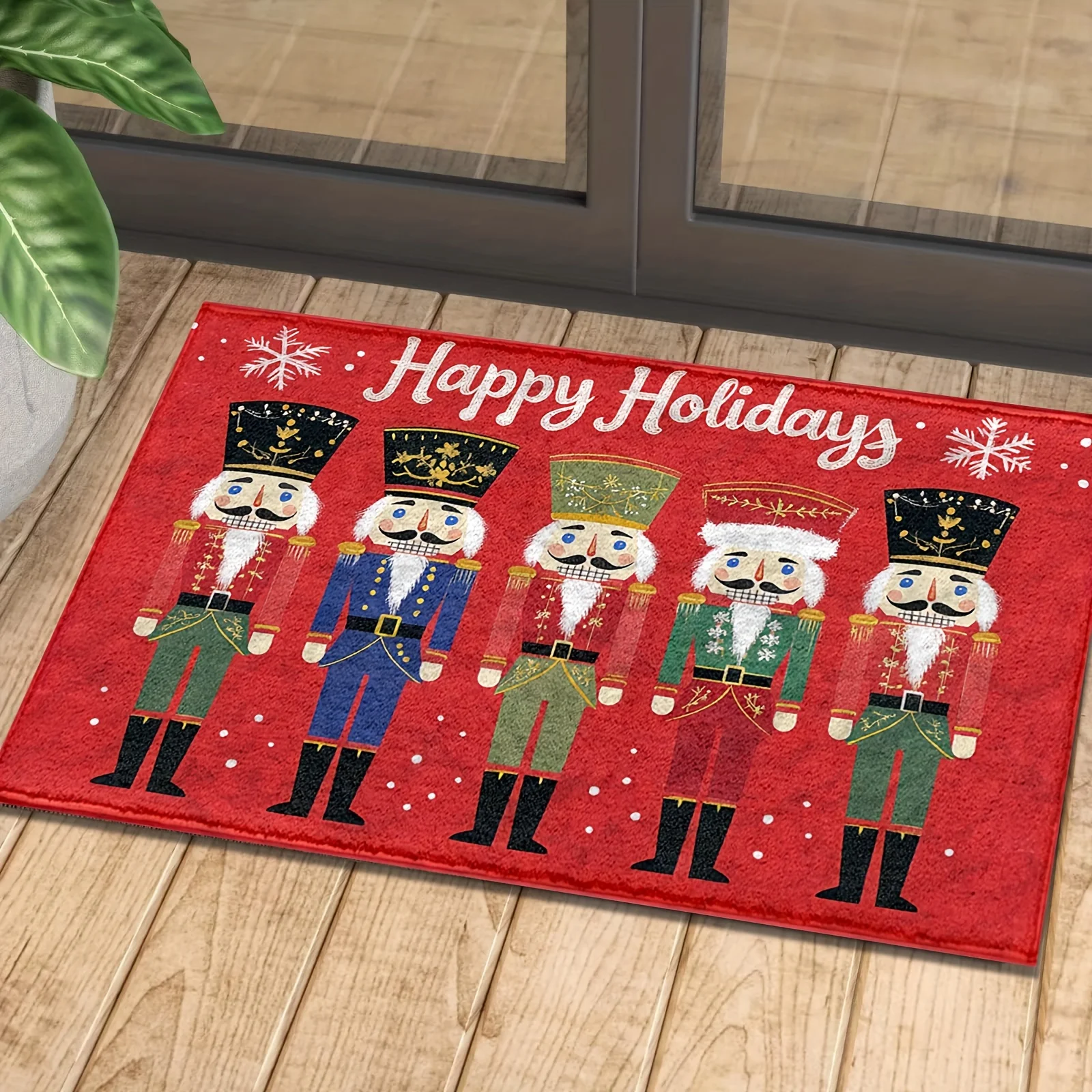 Felpudo-de-entrada-de-Cascanueces-de-Navidad-decoraci-n-del-hogar ...