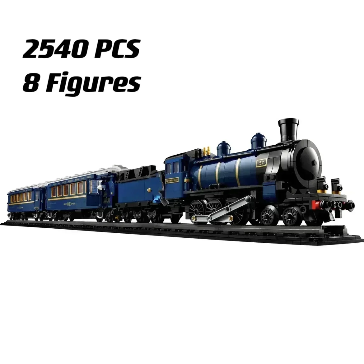 Ideas Orient Express Train Building Blocks Set 140th anniversary luxury train Bricks DIY Toys for Children gifts