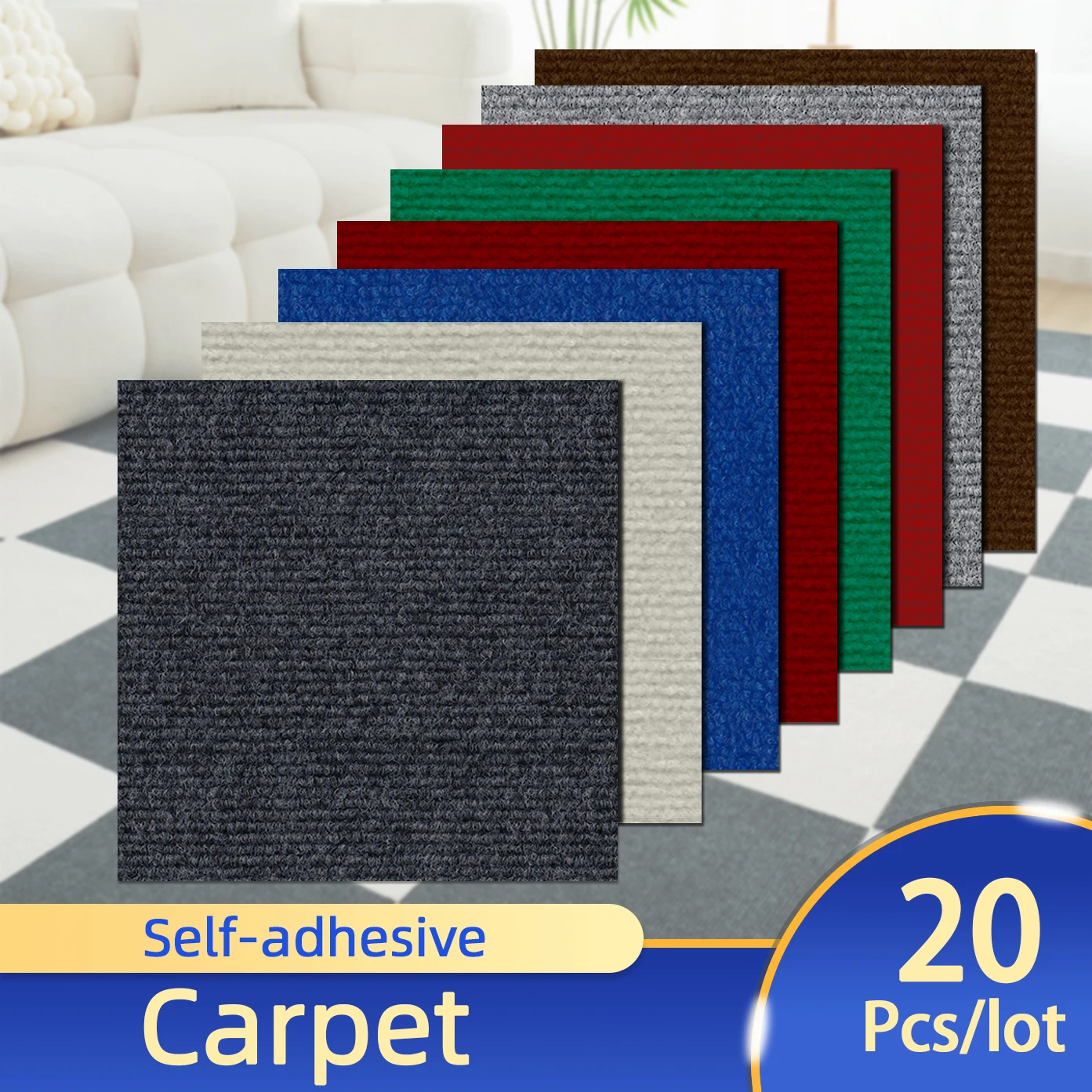 Floor Mat 20pcs 9 colors 30*30cm for DIY Home Furnishing