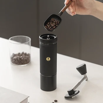 TIMEMORE S3 Manual Coffee Grinder  Foldable & Adjustable Hand Espresso Grinder External Adjustment 0.015mm/click S2C890 Burr 1